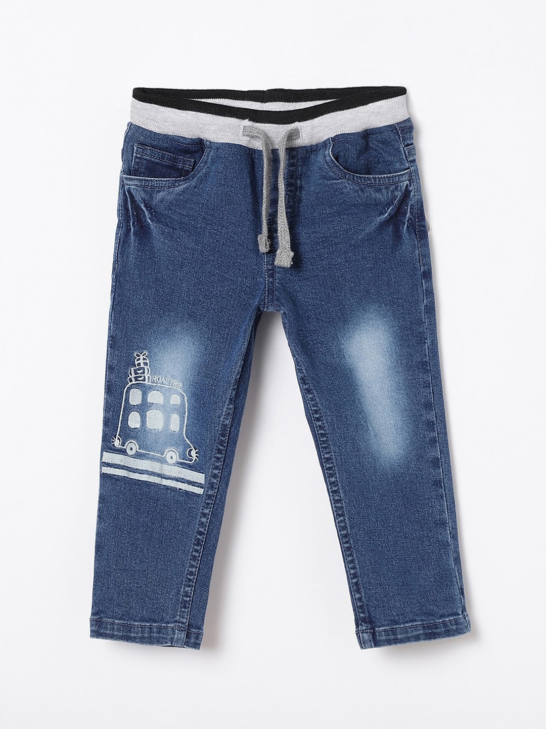 

Juniors by Lifestyle Girls Cotton Heavy Fade Jeans, Blue