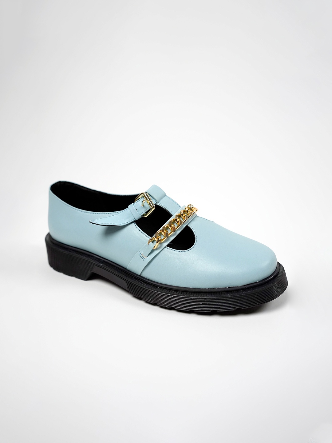 

Theater Embellished Mary Jane Shoes, Blue