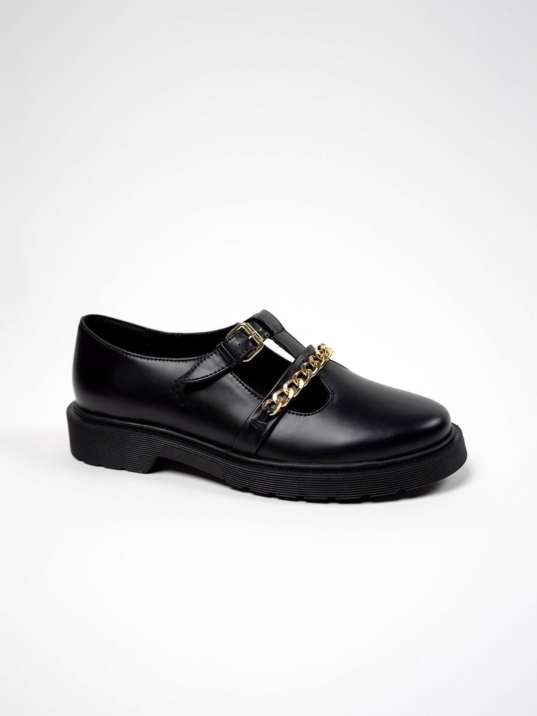 

Theater Embellished Mary Jane Shoes, Black
