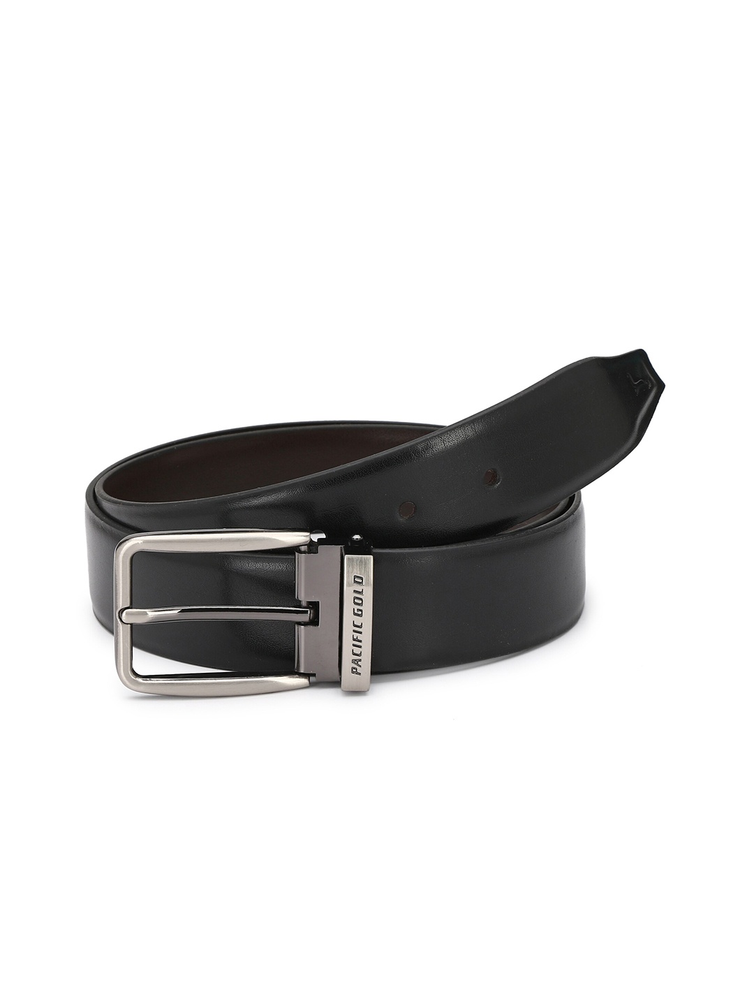 

Pacific Gold Men Reversible Formal Belt, Black