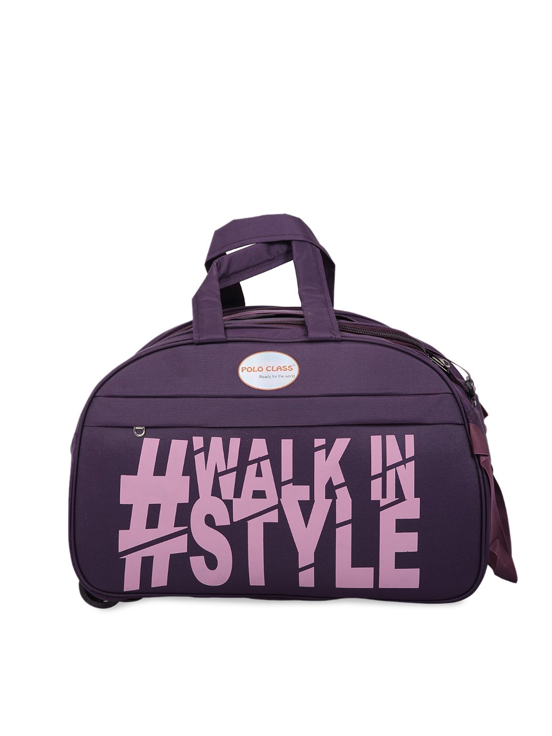 

Polo Class Printed Medium Duffel Bag, Purple