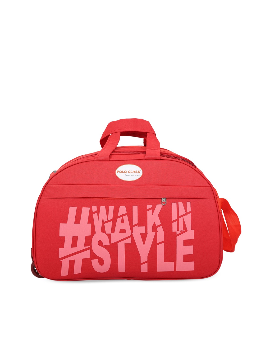 

Polo Class Printed Medium Duffel Bag, Red