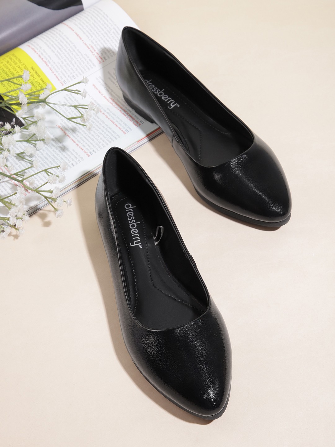 

DressBerry Women Ballerinas, Black