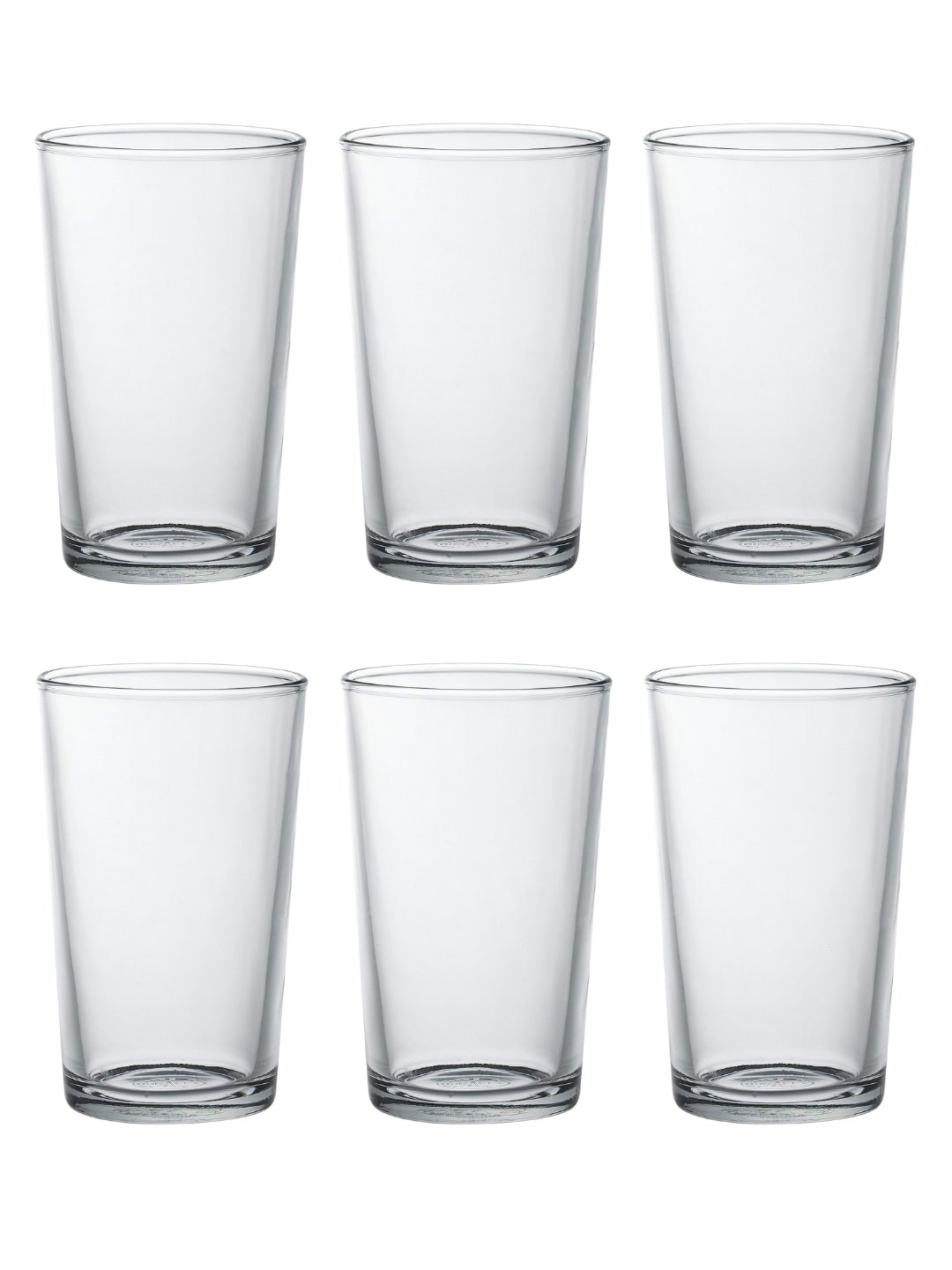 

DURALEX Unie Transparent 6 Pieces Glass Tumblers 280 ml Each