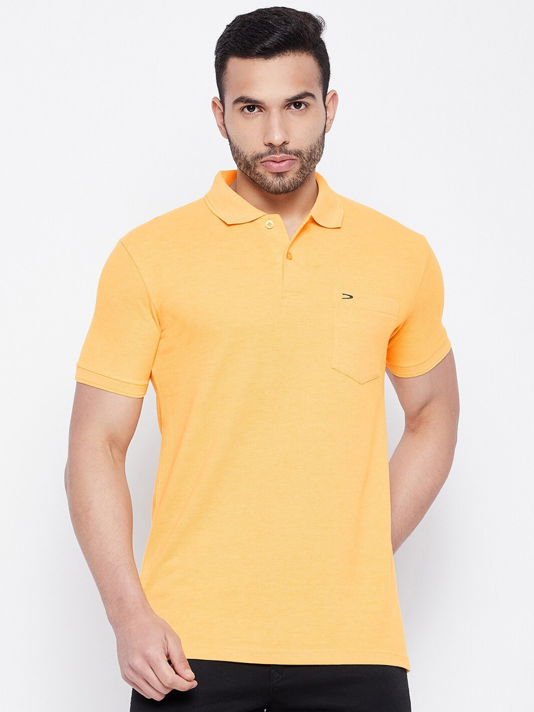 

Duke Polo Collar Cotton T-shirt, Orange