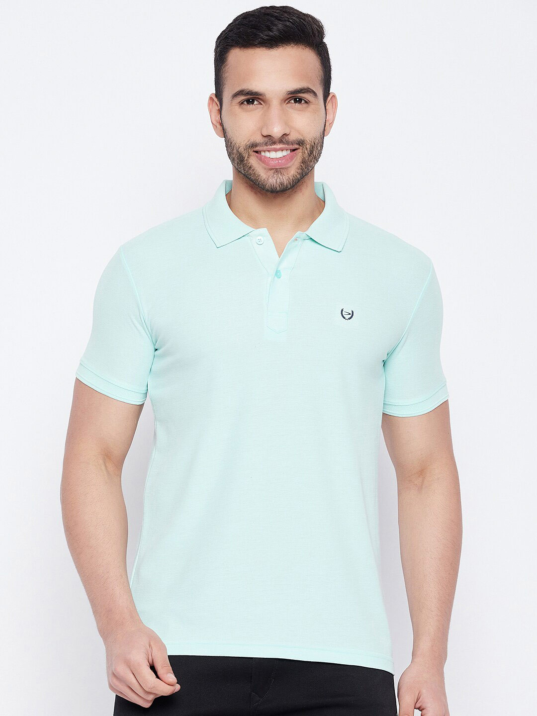 

Duke Polo Collar Slim Fit T-shirt, Blue