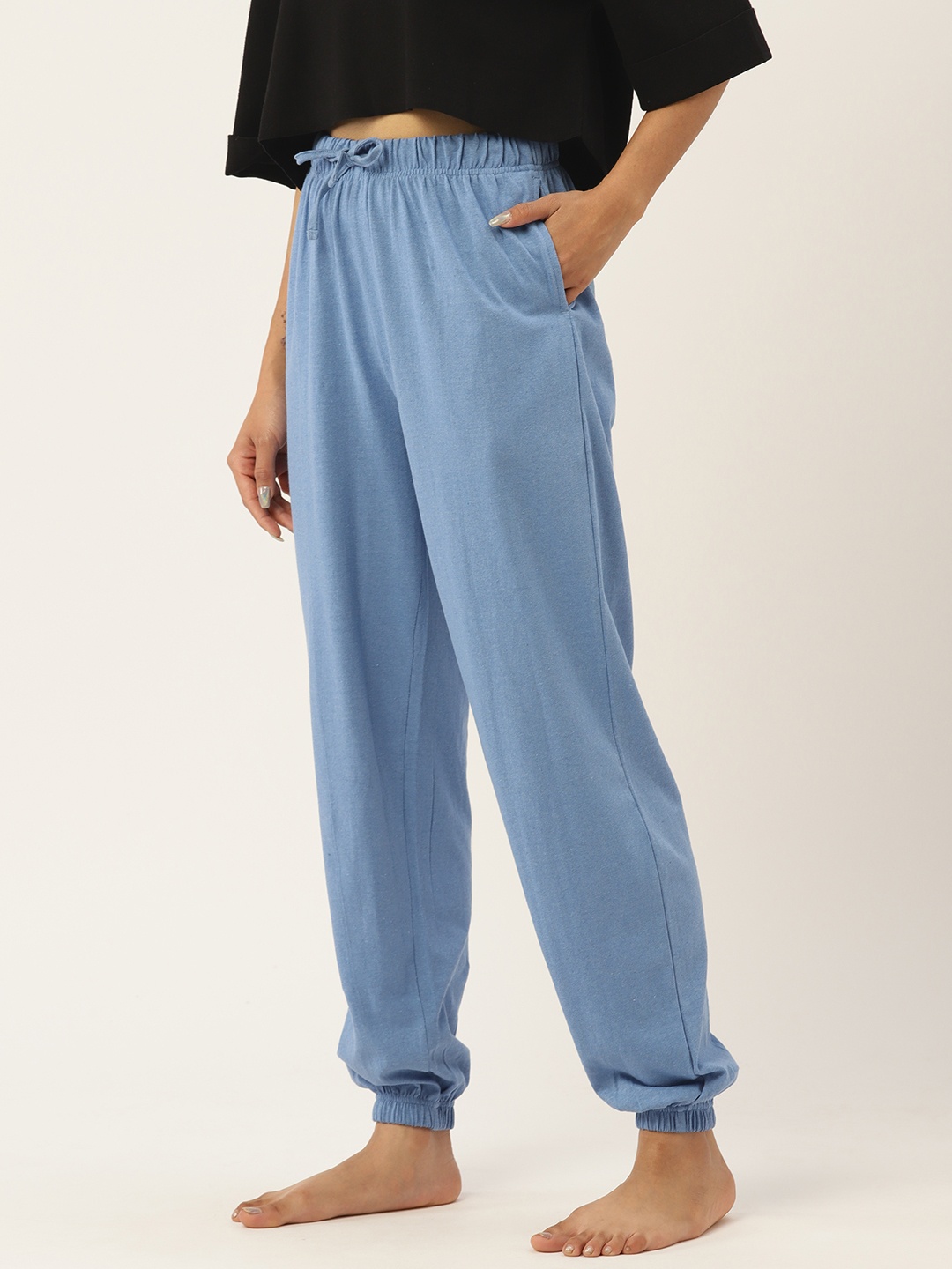 

ETC Cotton Lounge Joggers, Blue