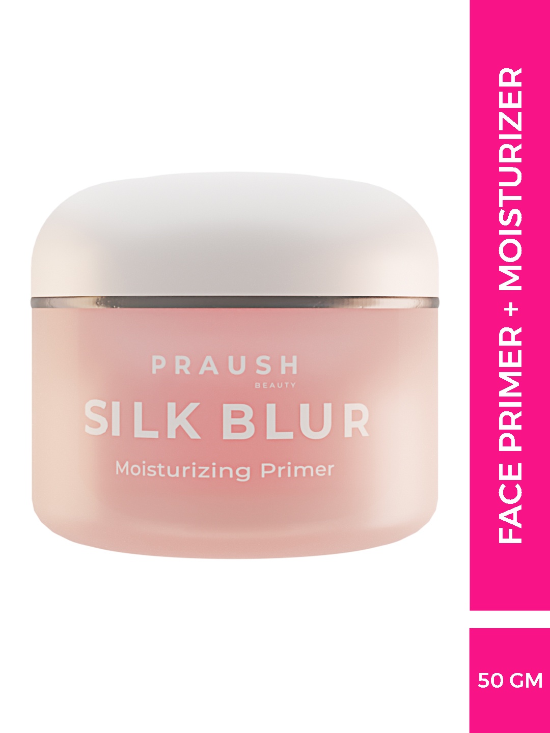 

Praush Silk Blur Moisturising Makeup Primer - 50g, Pink