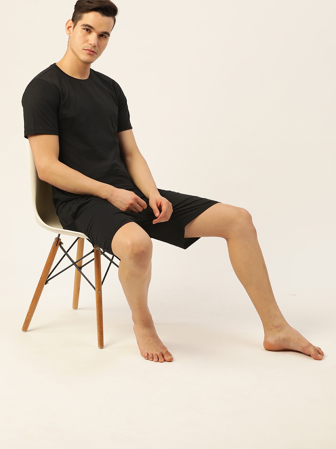 

ETC Men Night Suit, Black