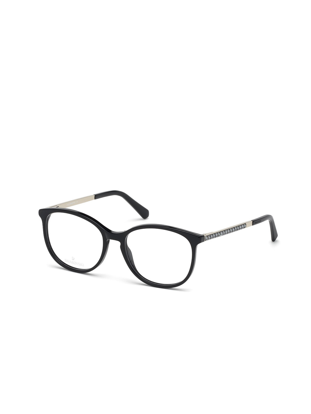 

SWAROVSKI Women Full Rim Round Frame SK5309 52 001, Transparent