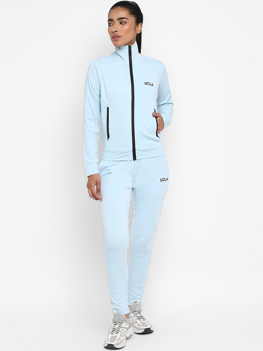 

UCLA Women Brand Logo Printed Detail Tracksuit, Blue