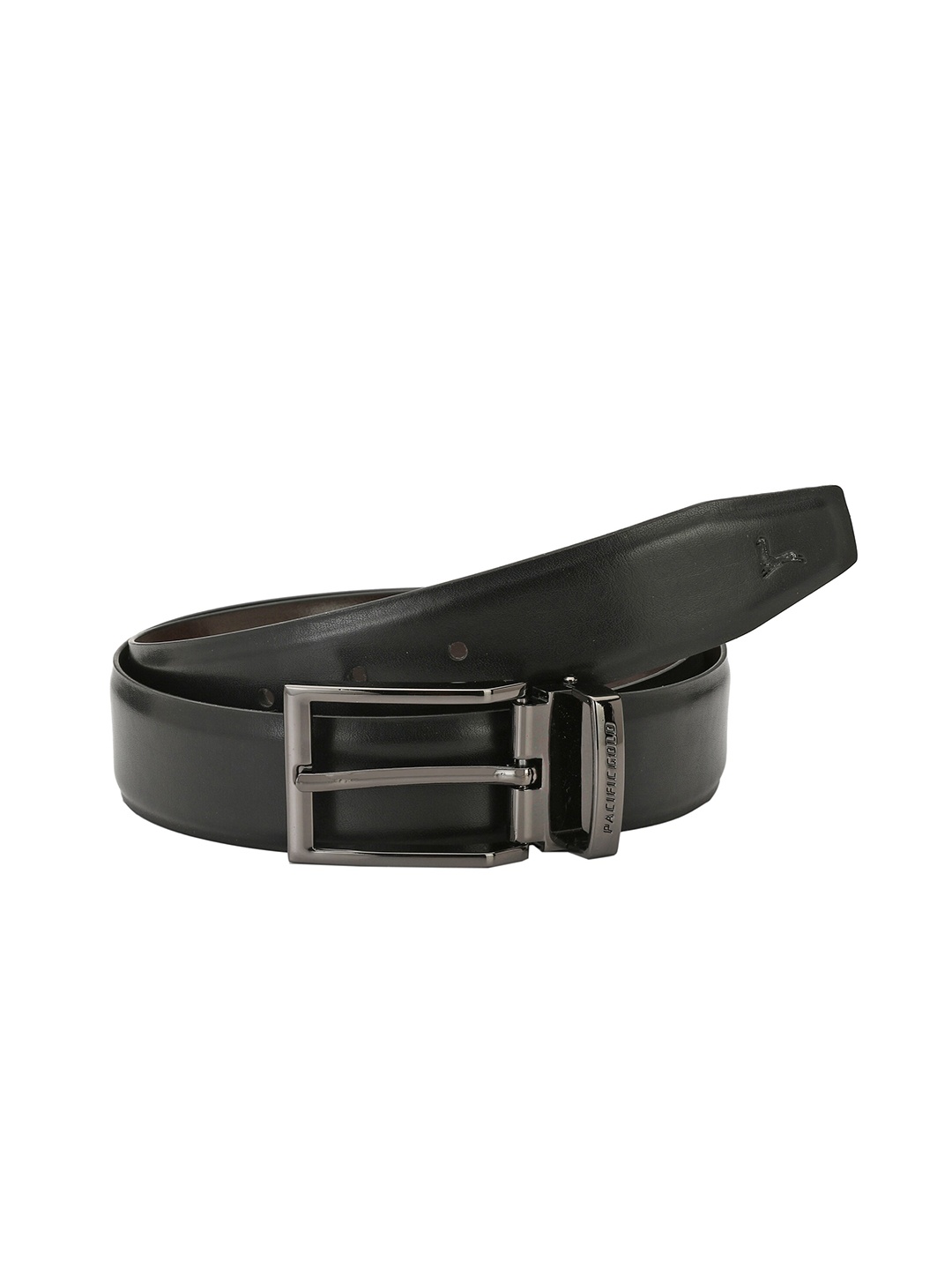 

Pacific Gold Men Reversible Formal Belt, Black