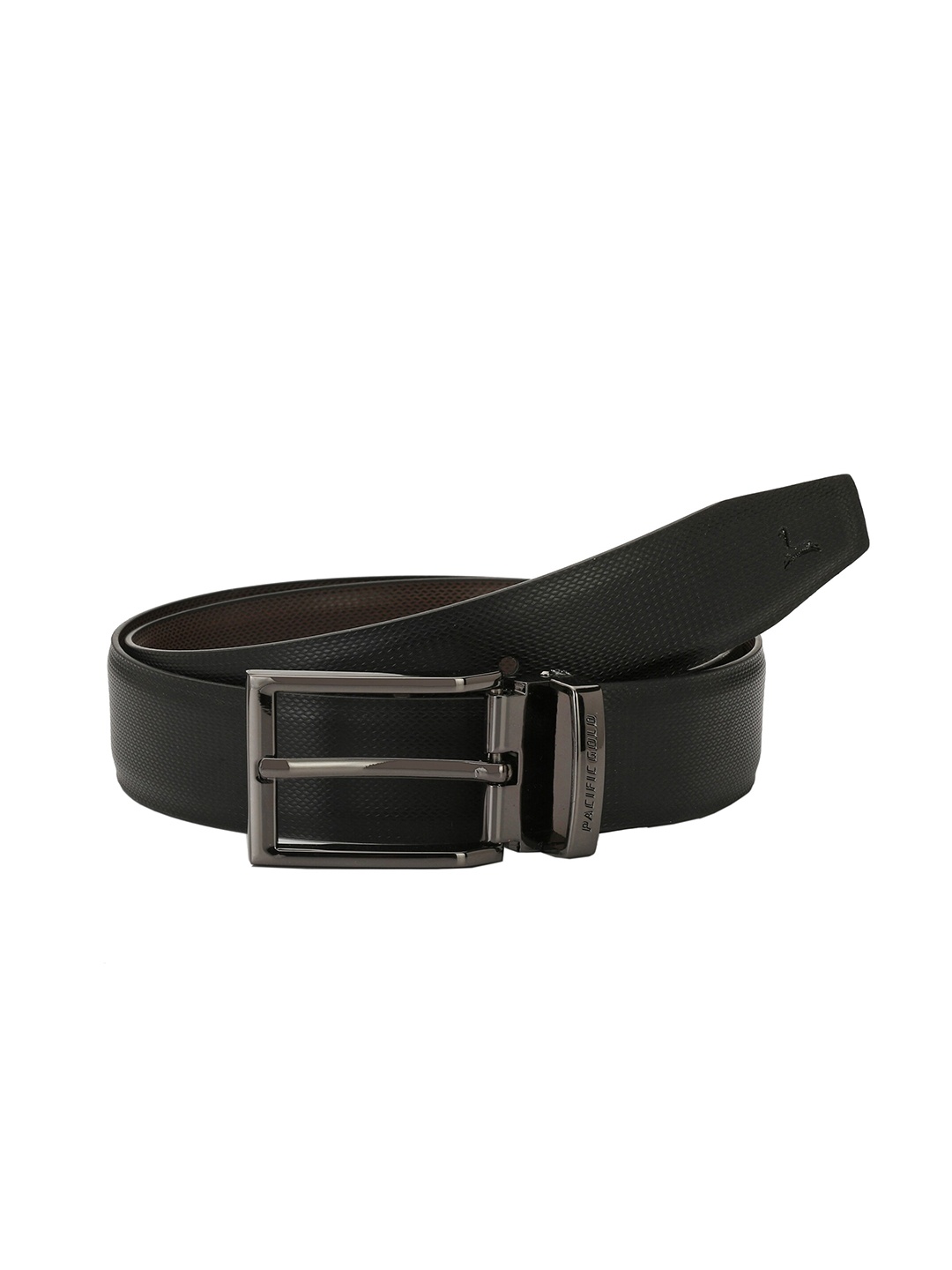 

Pacific Gold Men Reversible Formal Belt, Black