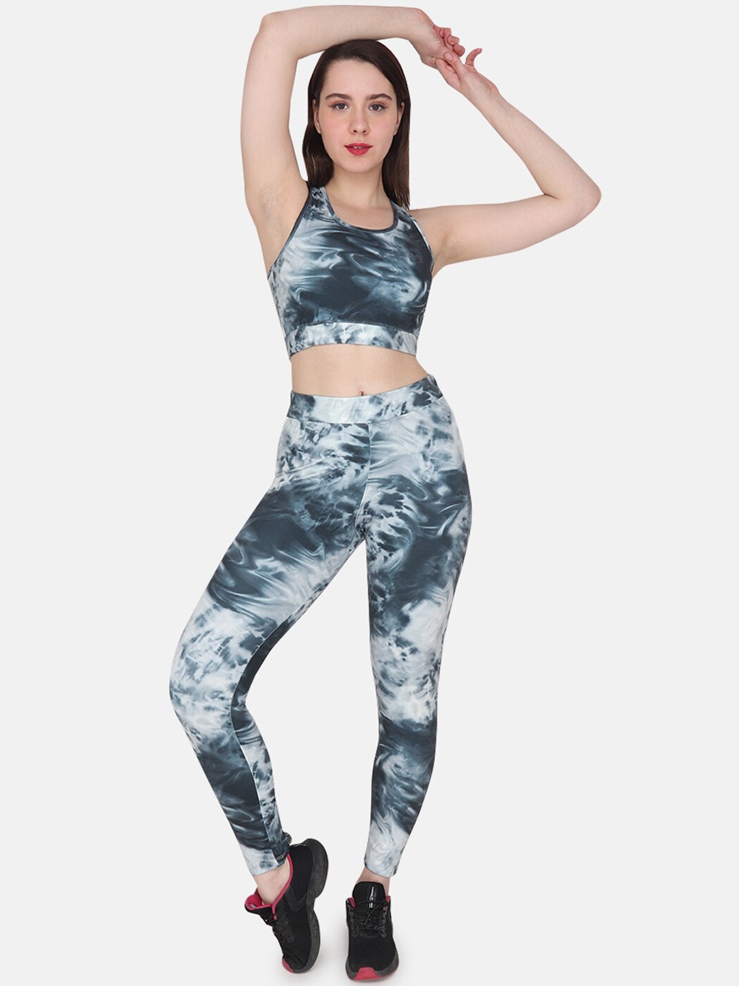 

Albion Women Printed Tracksuits, Navy blue