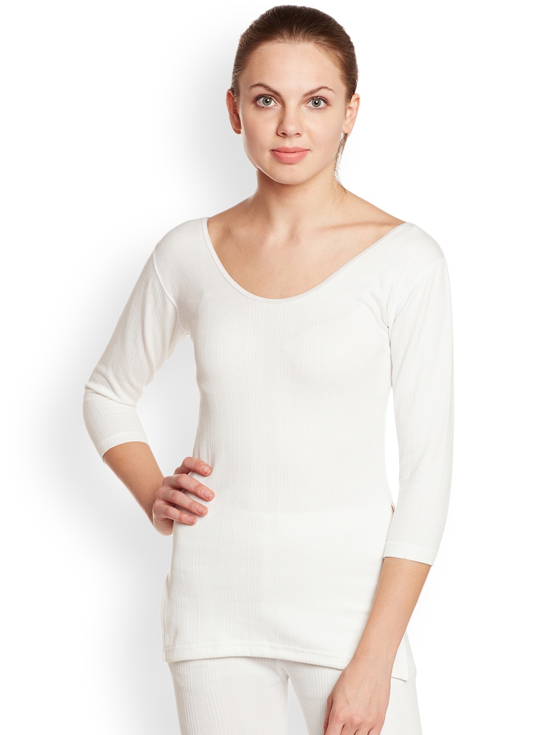 

VIMAL White Solid Thermal Top