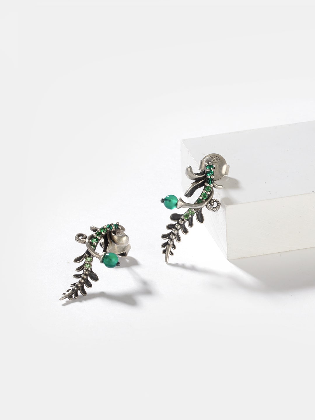

SHAYA 925 Silver Oxidized Drop Earrings
