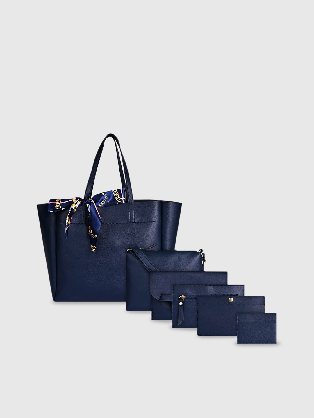 

Bagsy Malone Shopper Shoulder Bag Combo Set, Blue