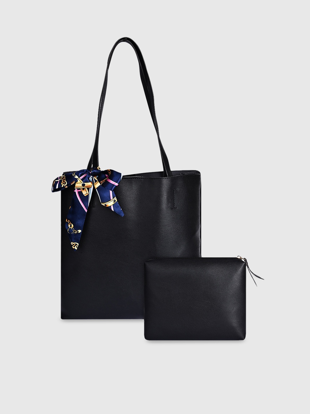 

Bagsy Malone Shopper Tote Bag Combo Set, Black