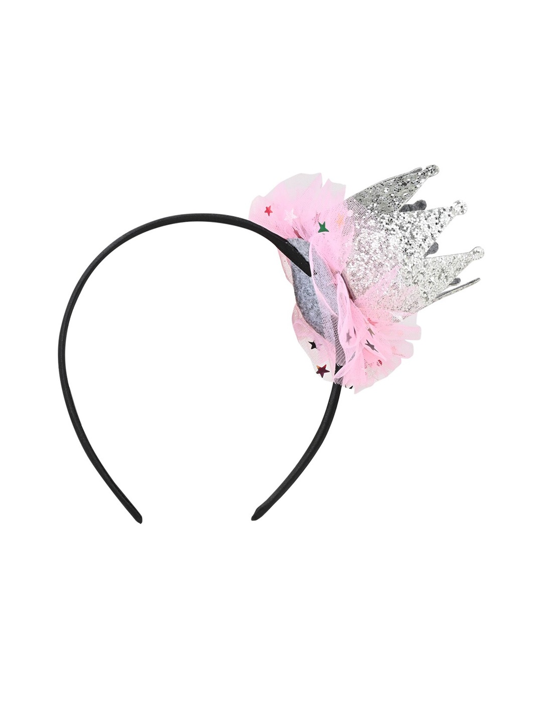 

Aye Candy Girls Star Crown Birthday Hairband, Pink