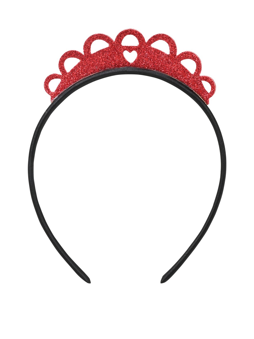 

Aye Candy Girls Heart Tiara Hairband, Black