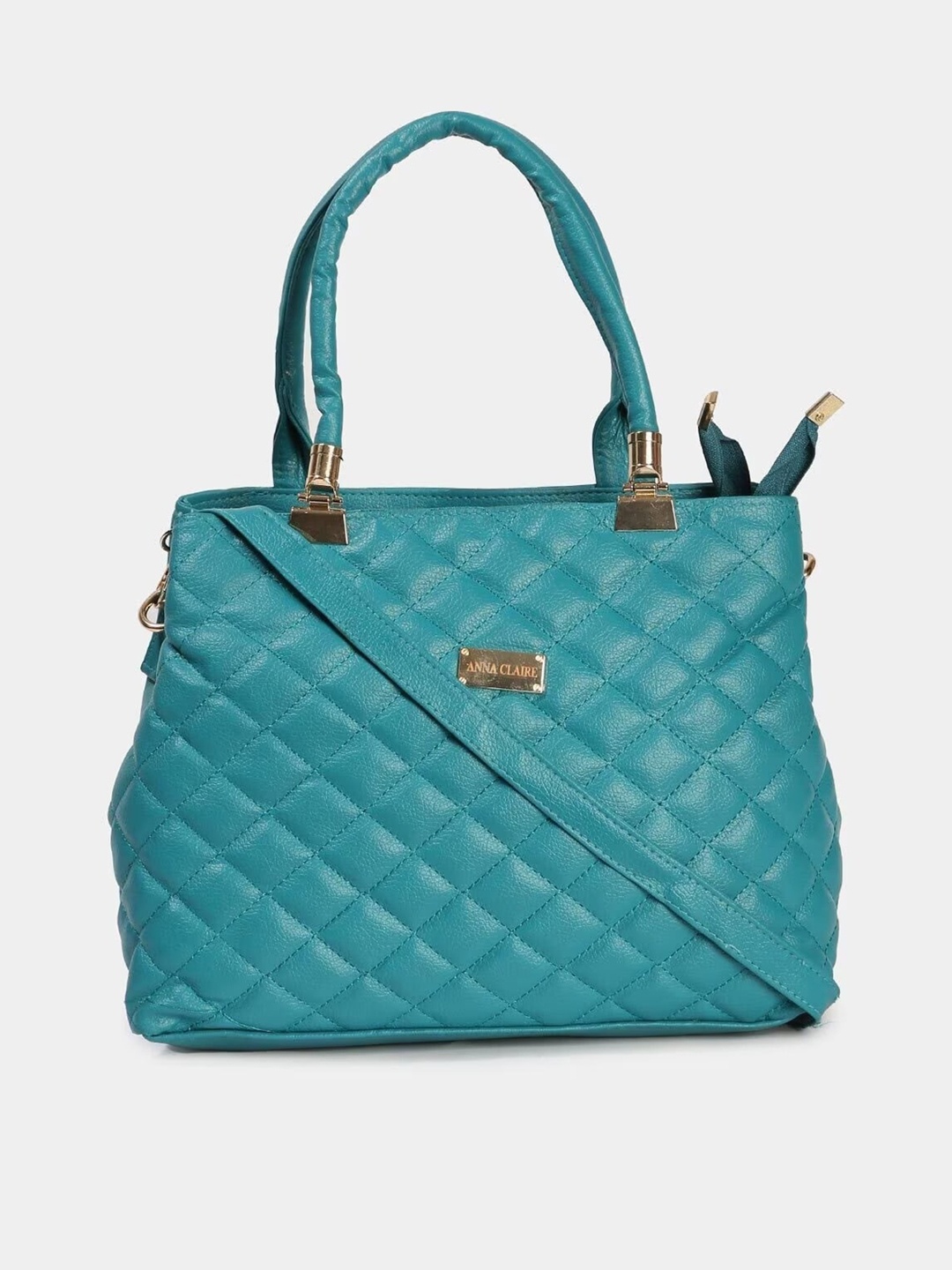 

Anna Claire PU Shoulder Bag, Blue