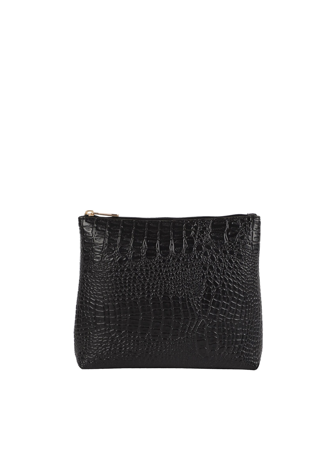 

Bagsy Malone Women Textured Travel Pouch, Black