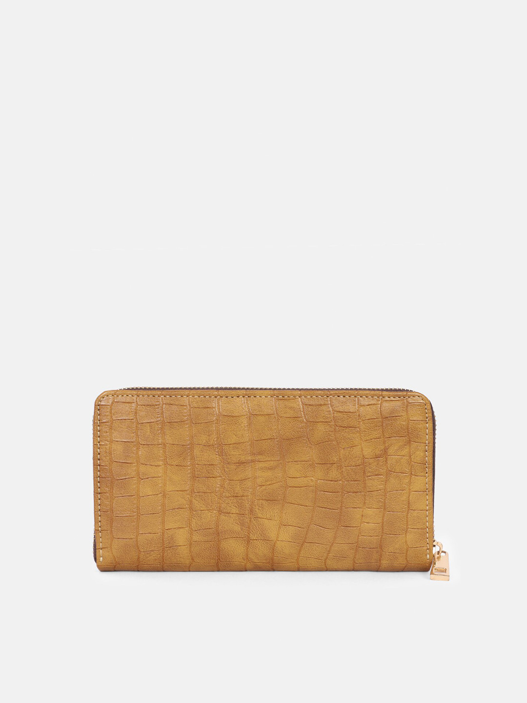 

Bagsy Malone Women Textured Purse Clutch, Camel brown