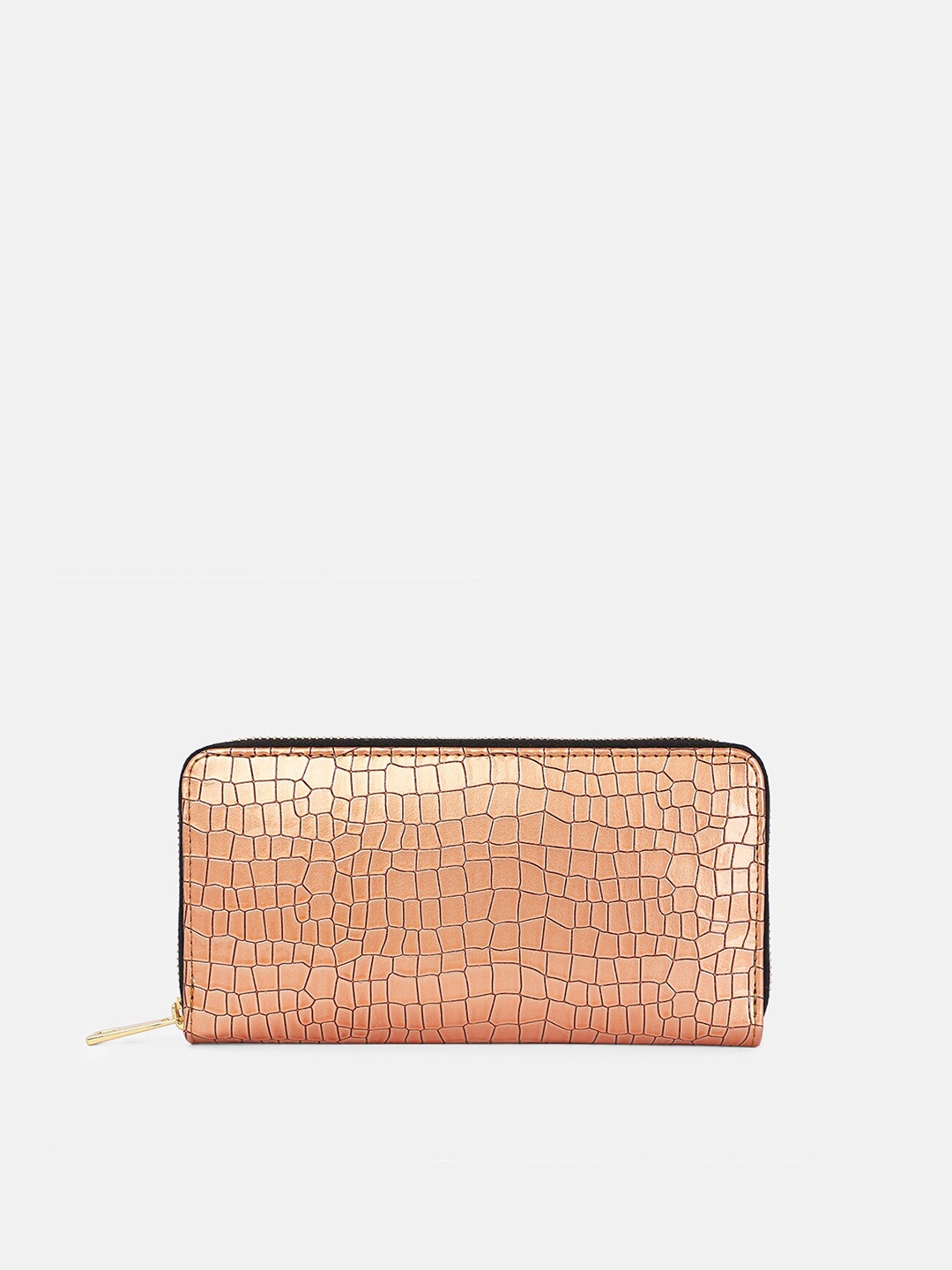 

Bagsy Malone Women Textured Pouch, Copper