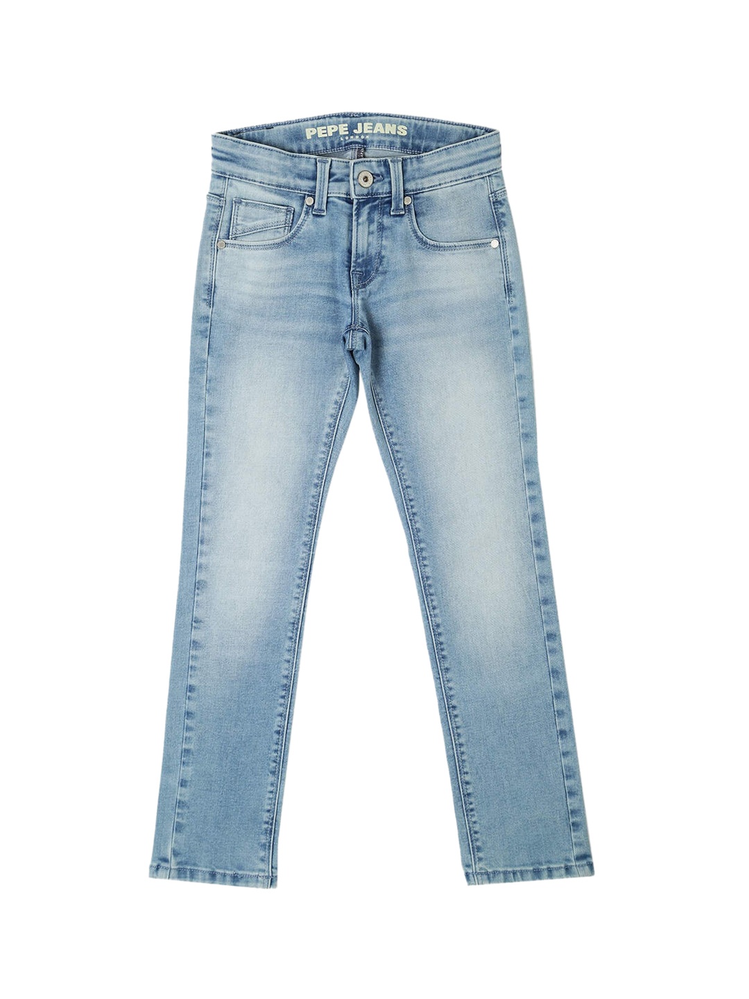 

Pepe Jeans Boys Comfort Relaxed Fit Heavy Fade Jeans, Blue