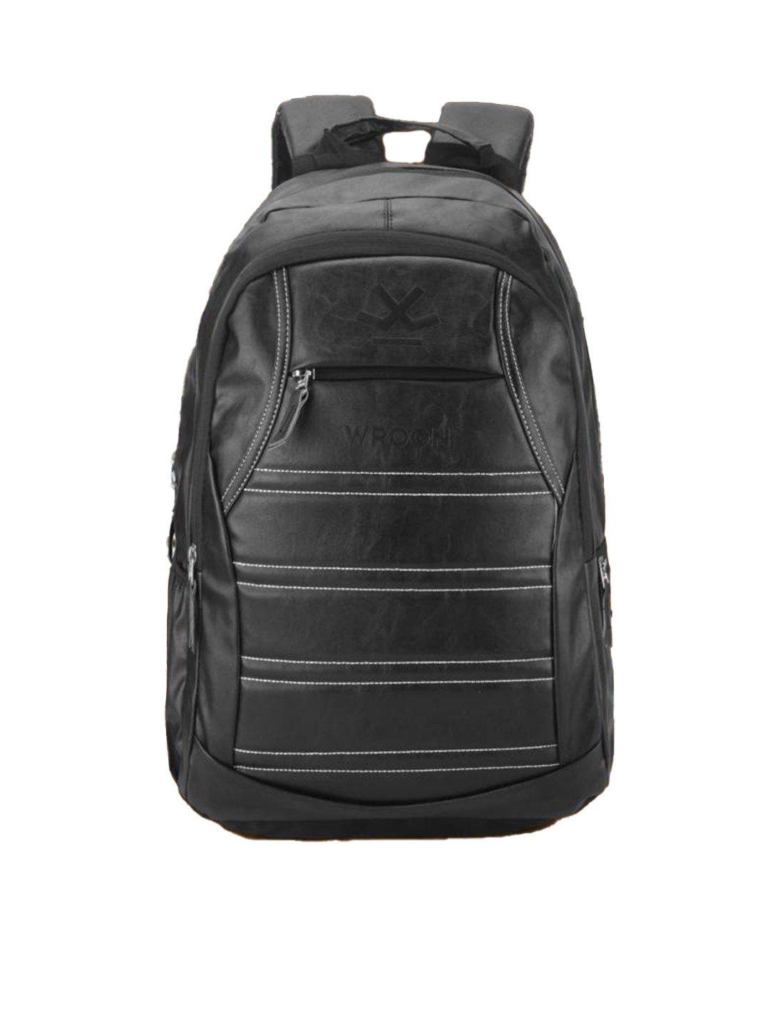 

WROGN Backpack with Reflective Strip, Black
