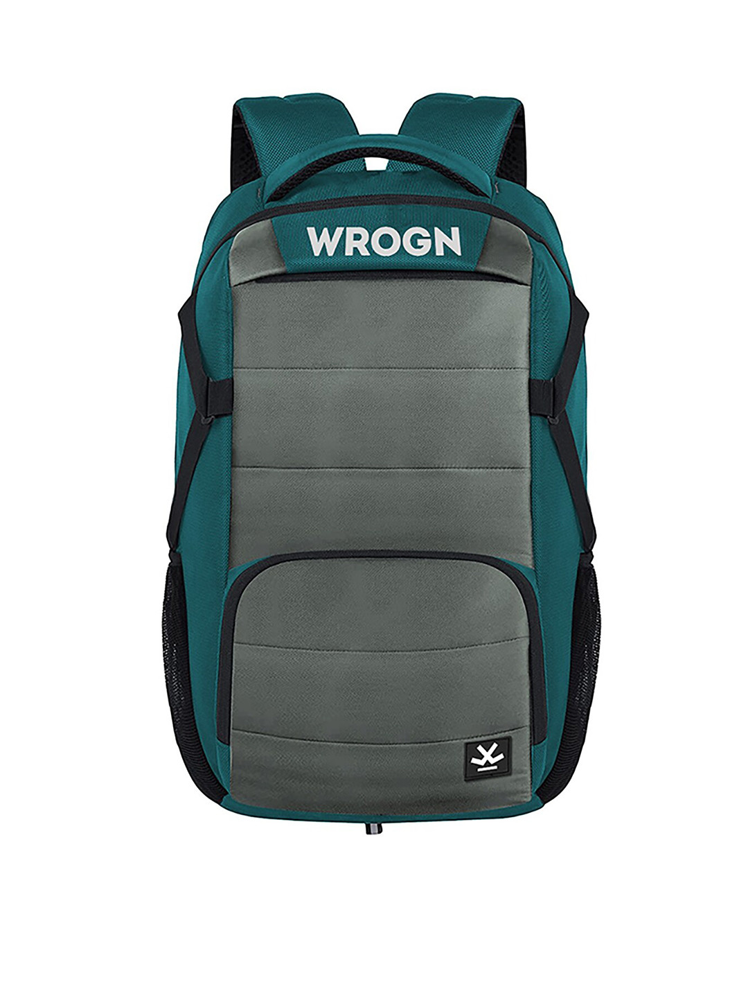 

WROGN Laptop Backpack with Reflective Strip, Teal