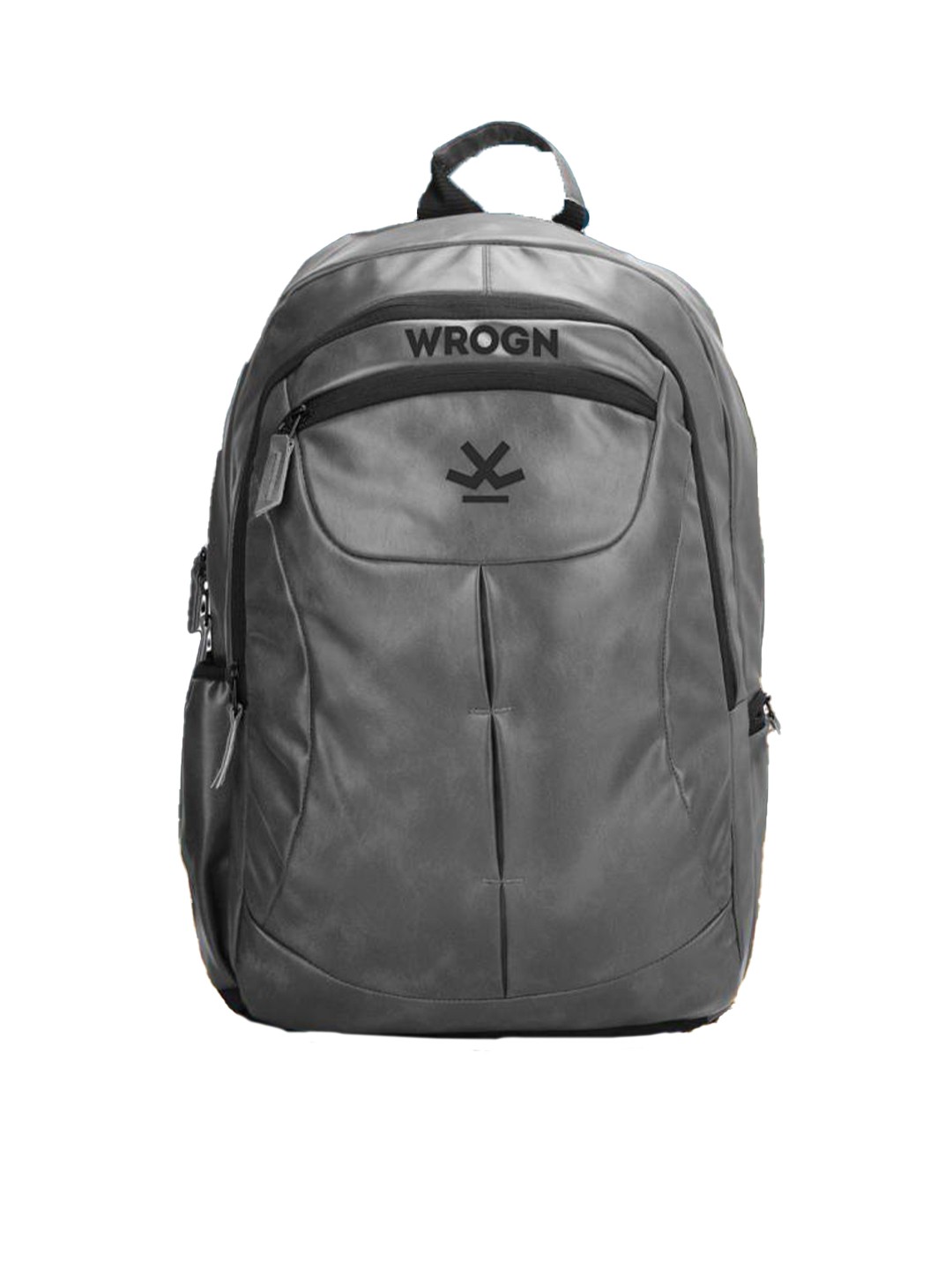 

WROGN Reflective Strip Large Backpack with Rain Cover, Grey