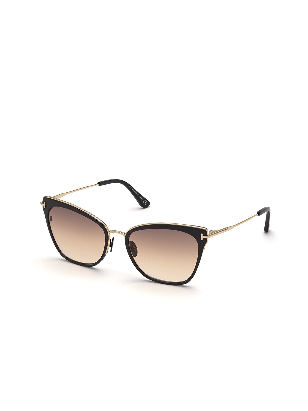 

Tom Ford Women Lens & Cateye Sunglasses with UV Protected Lens FT0843_01F, Brown