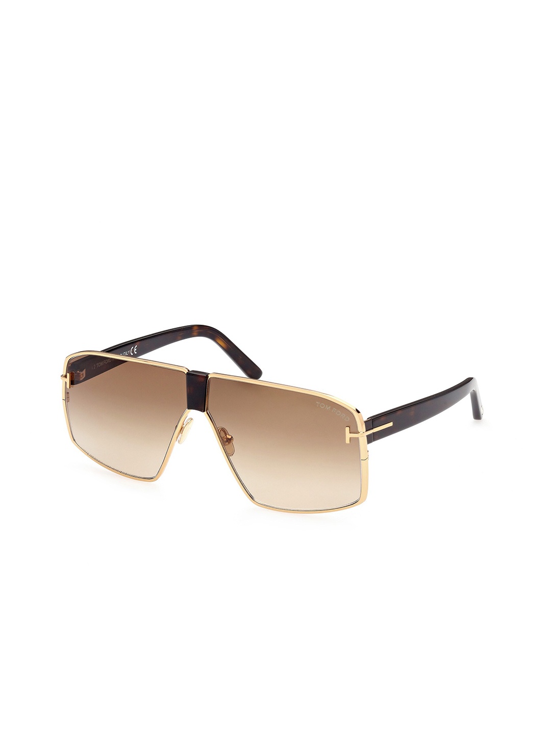 

Tom Ford Men Lens & Oversized Sunglasses with UV Protected Lens FT0911_30F, Brown