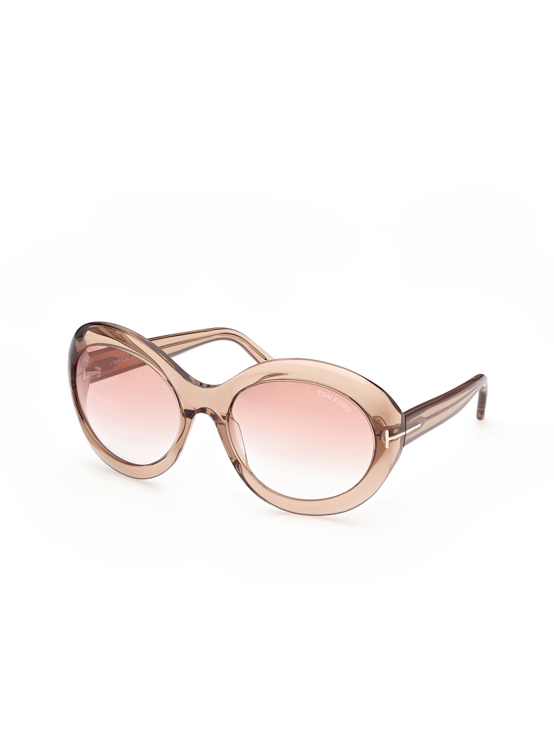 

Tom Ford Women Lens & Round Sunglasses with UV Protected Lens FT0918_45T, Red