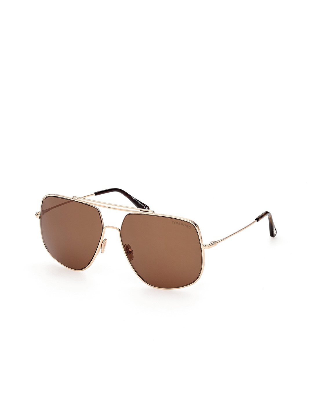 

Tom Ford Men Lens & Aviator Sunglasses with UV Protected Lens FT0927_28J, Brown