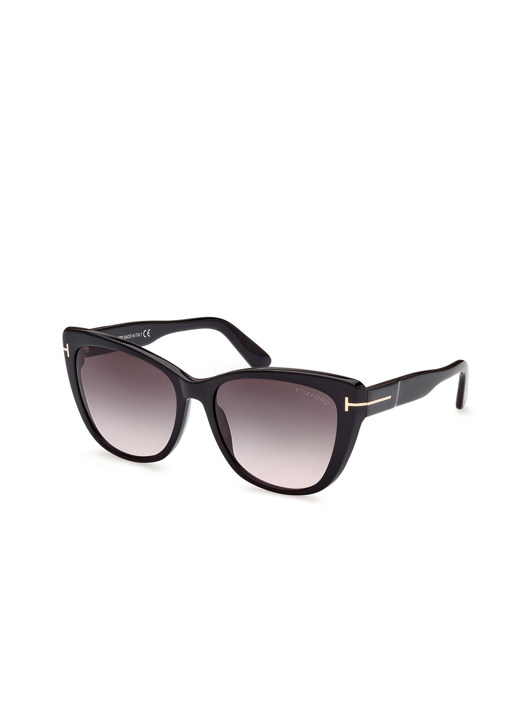 

Tom Ford Women Lens & Cateye Sunglasses with UV Protected Lens FT0937_01B, Black