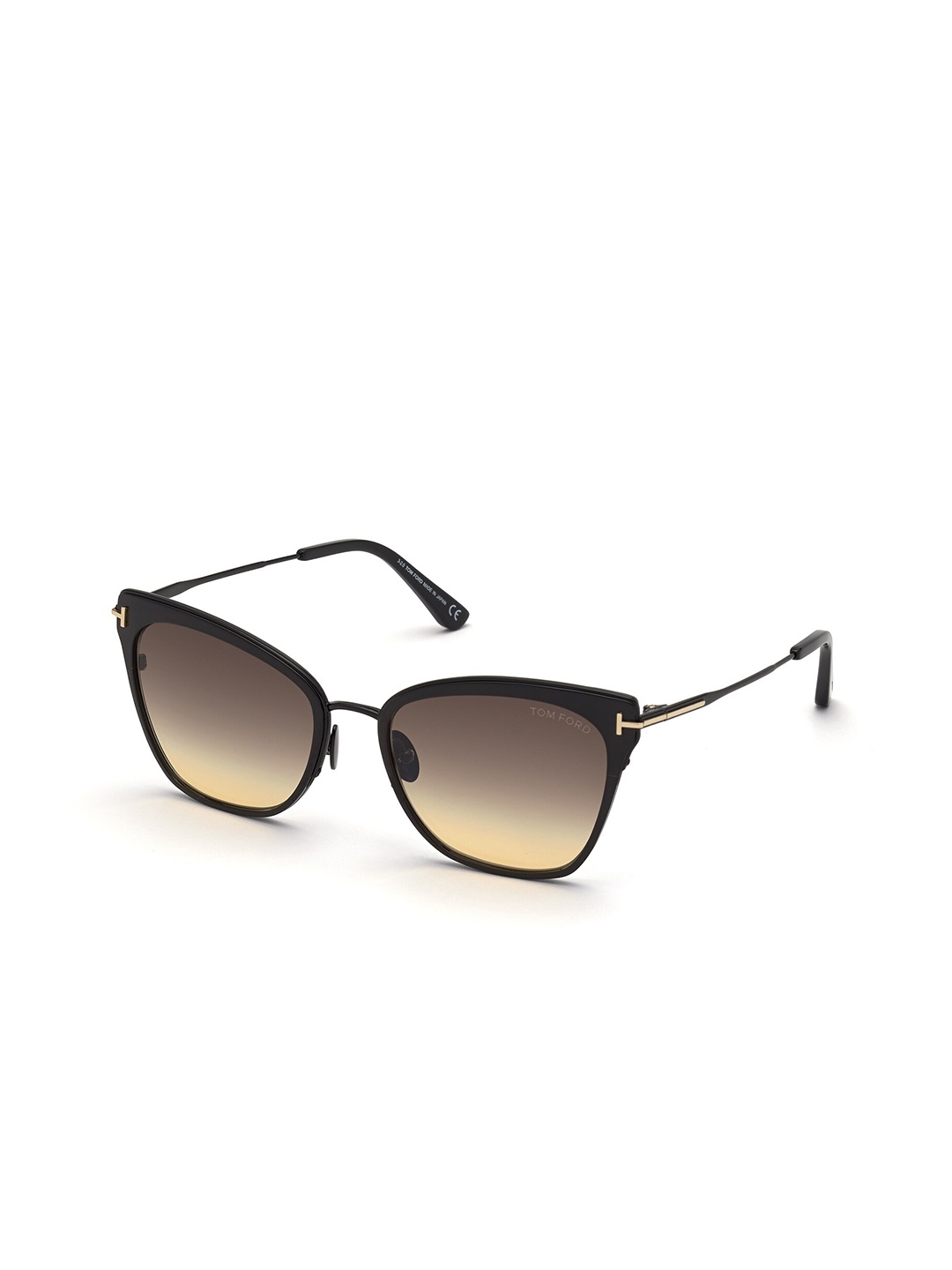 

Tom Ford Women Lens & Cateye Sunglasses with UV Protected Lens FT0843_01B, Grey