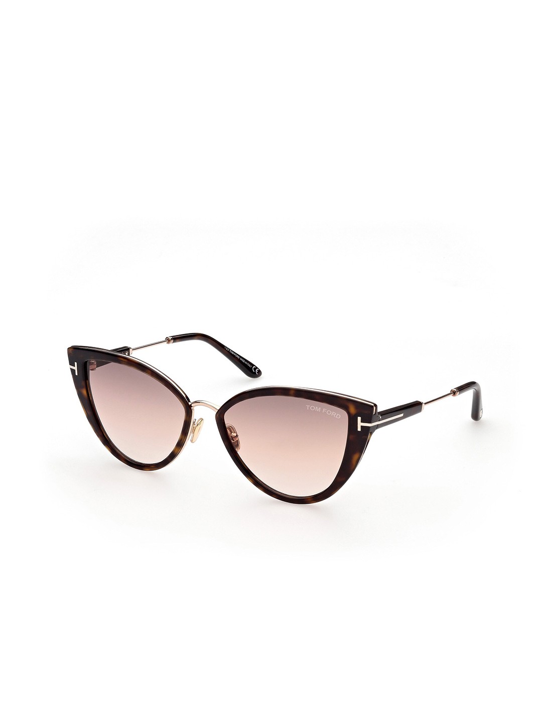 

Tom Ford Women Lens & Cateye Sunglasses with UV Protected Lens FT0868_52F, Brown
