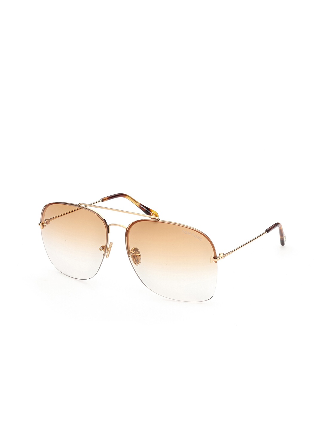 

Tom Ford Men Lens & Aviator Sunglasses with UV Protected Lens FT0883_30F, Brown