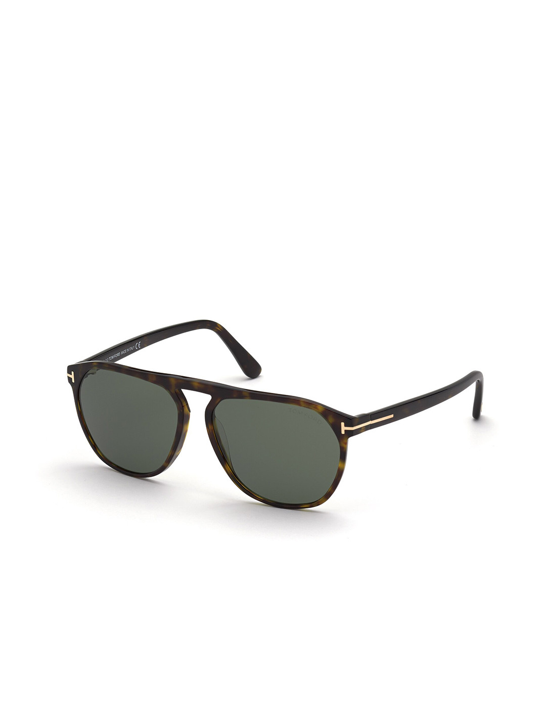 

Tom Ford Men Lens & Round Sunglasses with UV Protected Lens FT0835_52N, Green