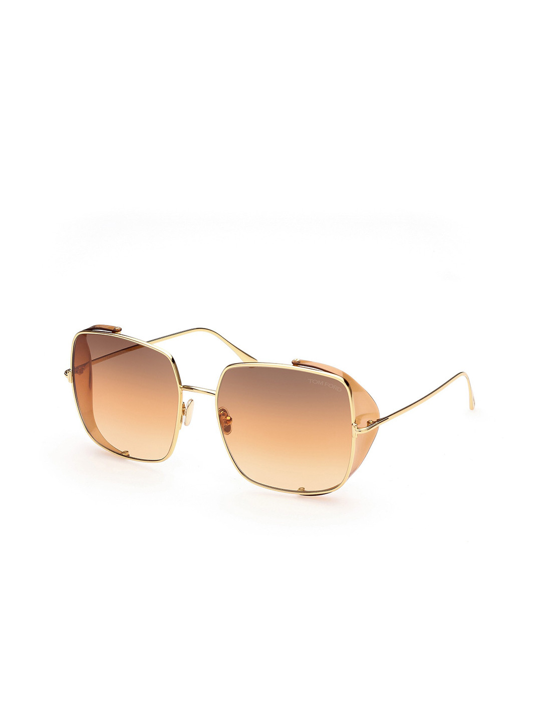 

Tom Ford Women Lens & Square Sunglasses with UV Protected Lens FT0901_30F, Brown