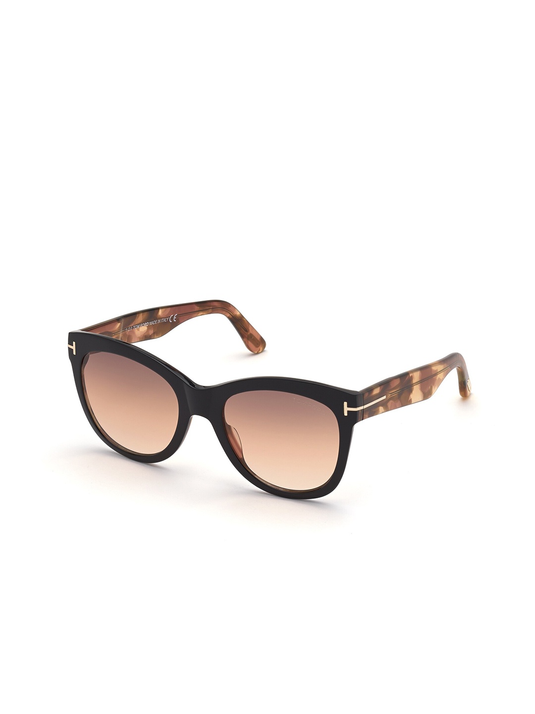 

Tom Ford Women Lens & Cateye Sunglasses with UV Protected Lens FT0870_05F, Brown