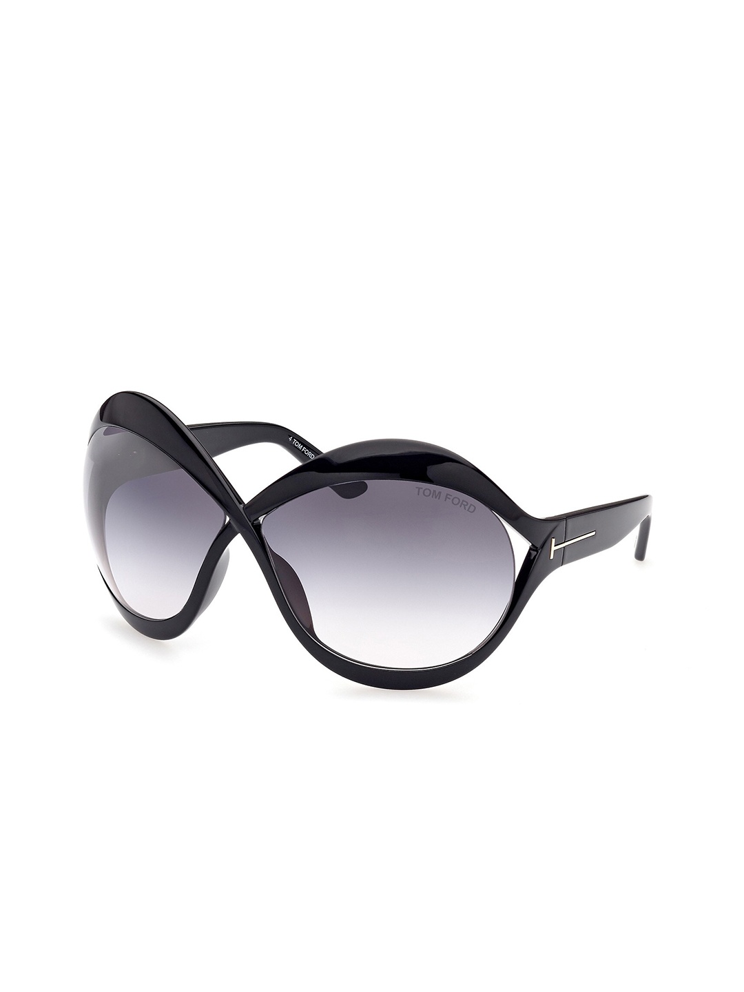 

Tom Ford Women Lens & Butterfly Sunglasses with UV Protected Lens FT0902_01B, Grey