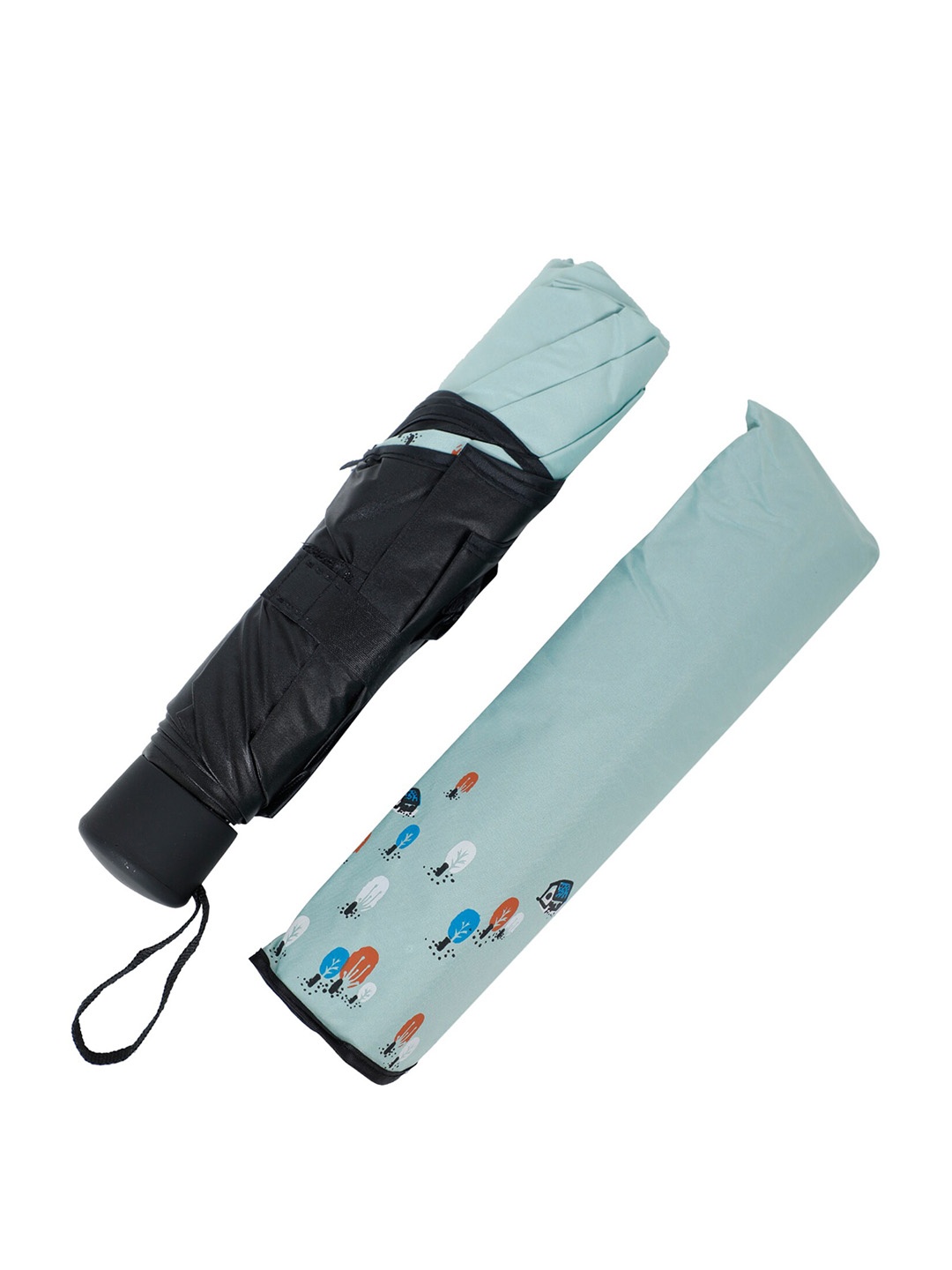 

LOOM LEGACY Printed 3-Fold Umbrella, Sea green