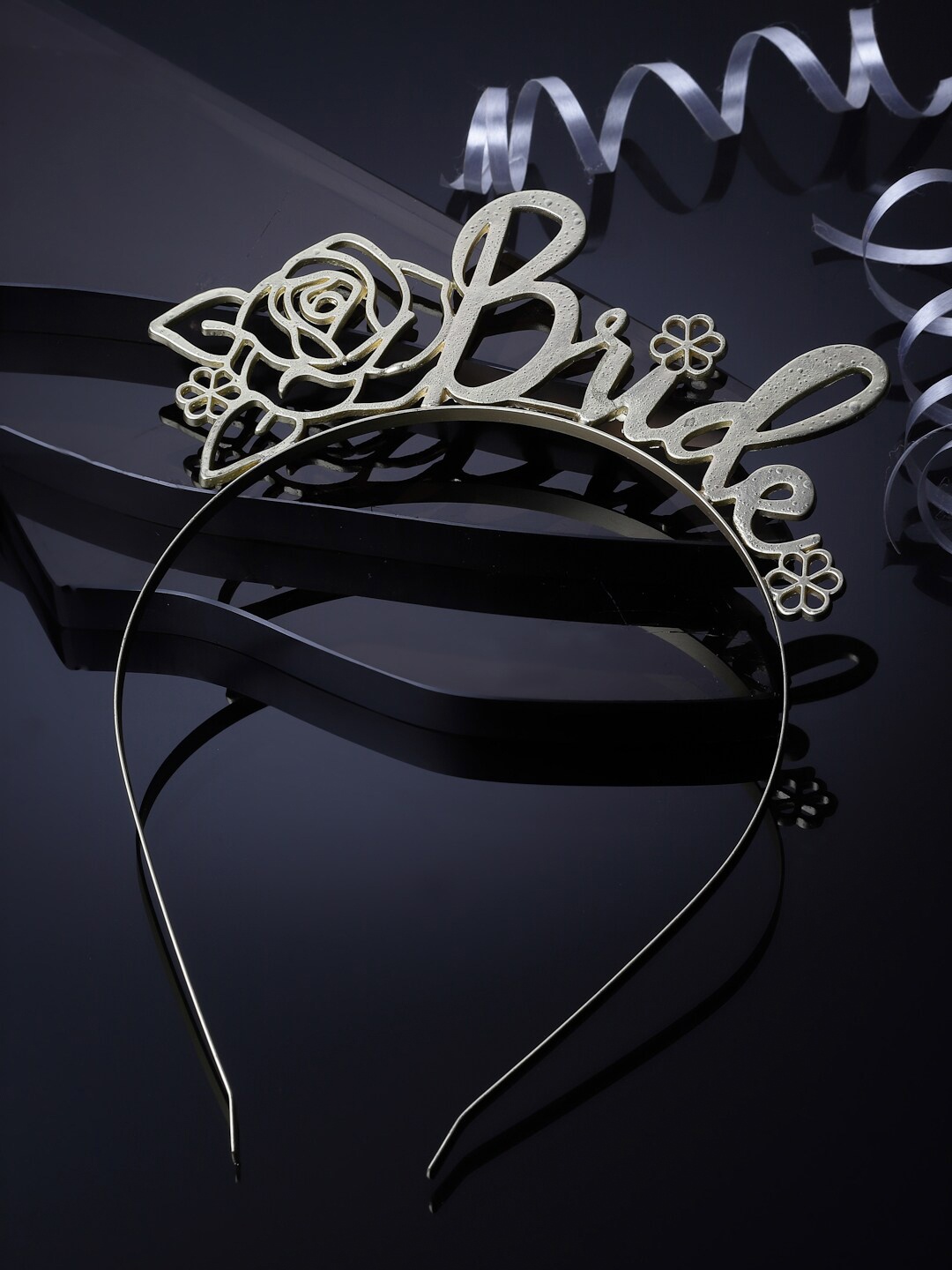 

PANASH Women Gold-Plated Bride Hairband