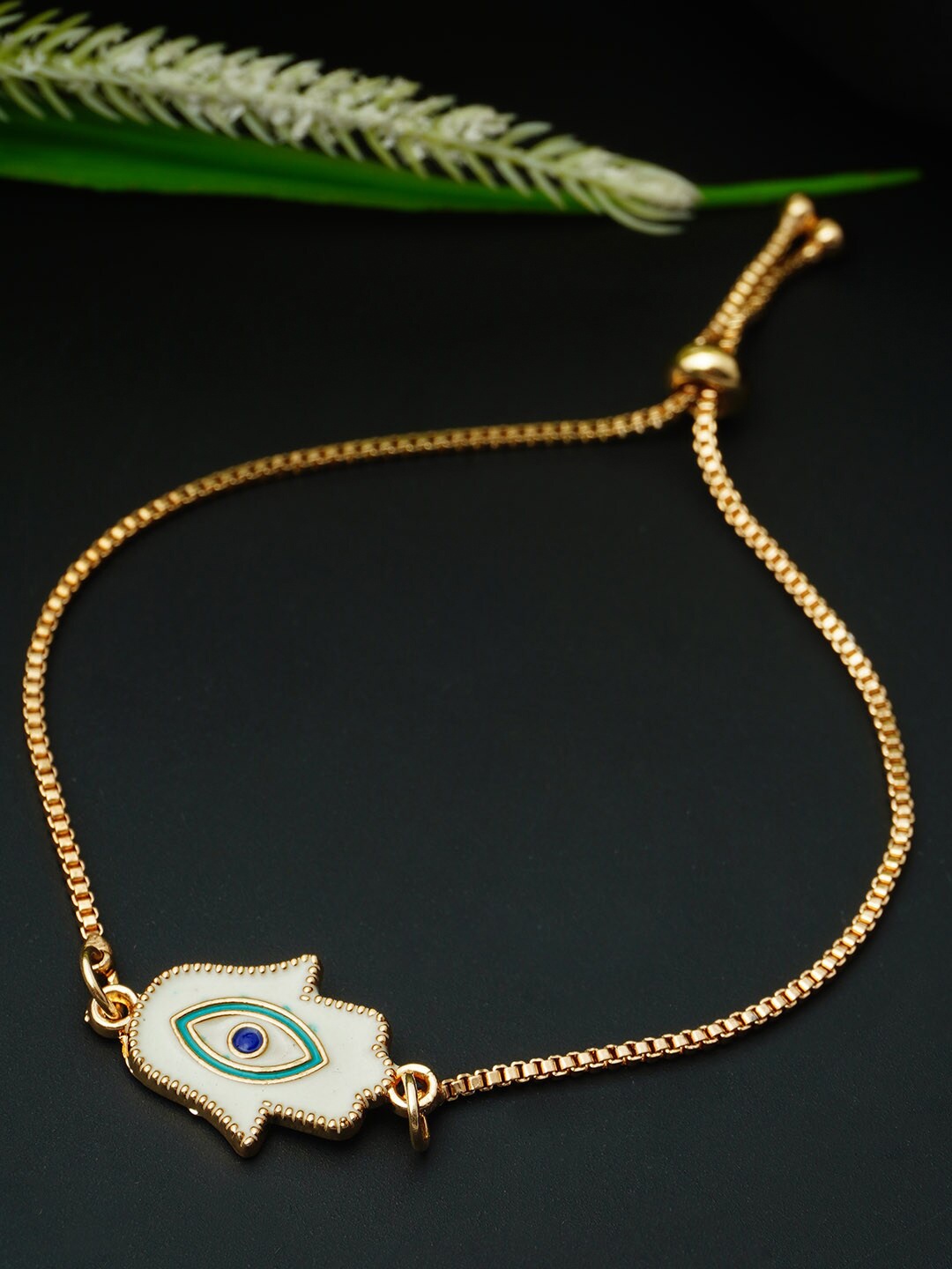 

Ferosh Women Gold-Plated Charm Bracelet