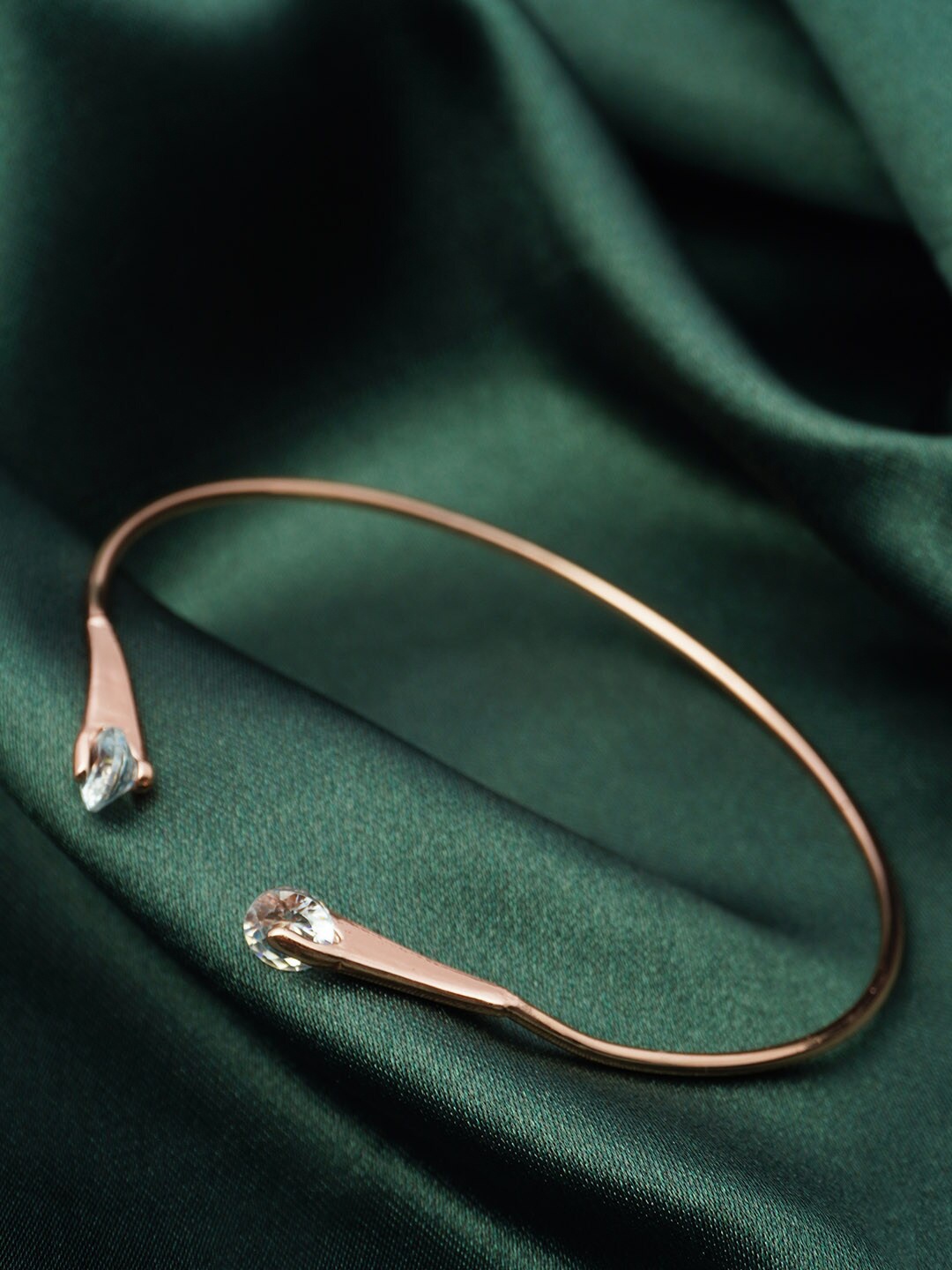 

Ferosh Women Rose Gold-Plated Cuff Bracelet