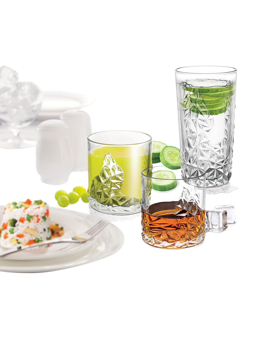 

Treo Valley 225 Juice 6 Pcs Transparent Glass Tumblers 230 ml Each
