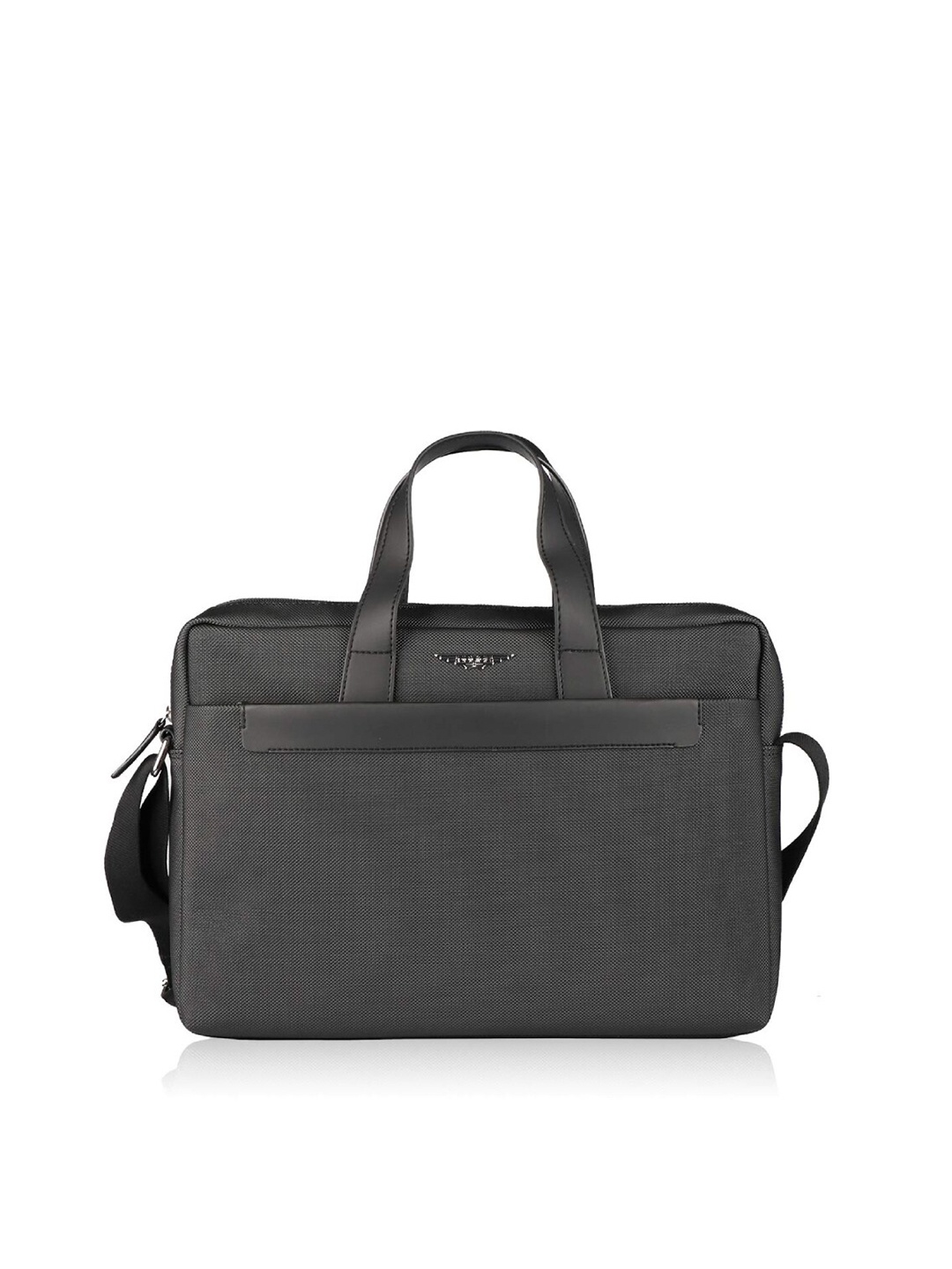 

Police Brand Logo Laptop Bag, Black